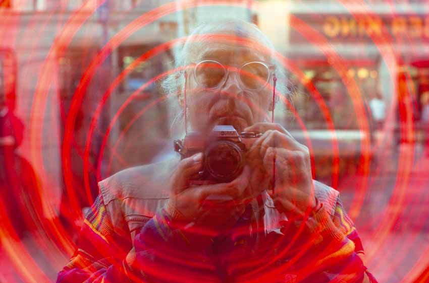 Harald Mante, aus der Reihe Selbstbildnisse, 1988