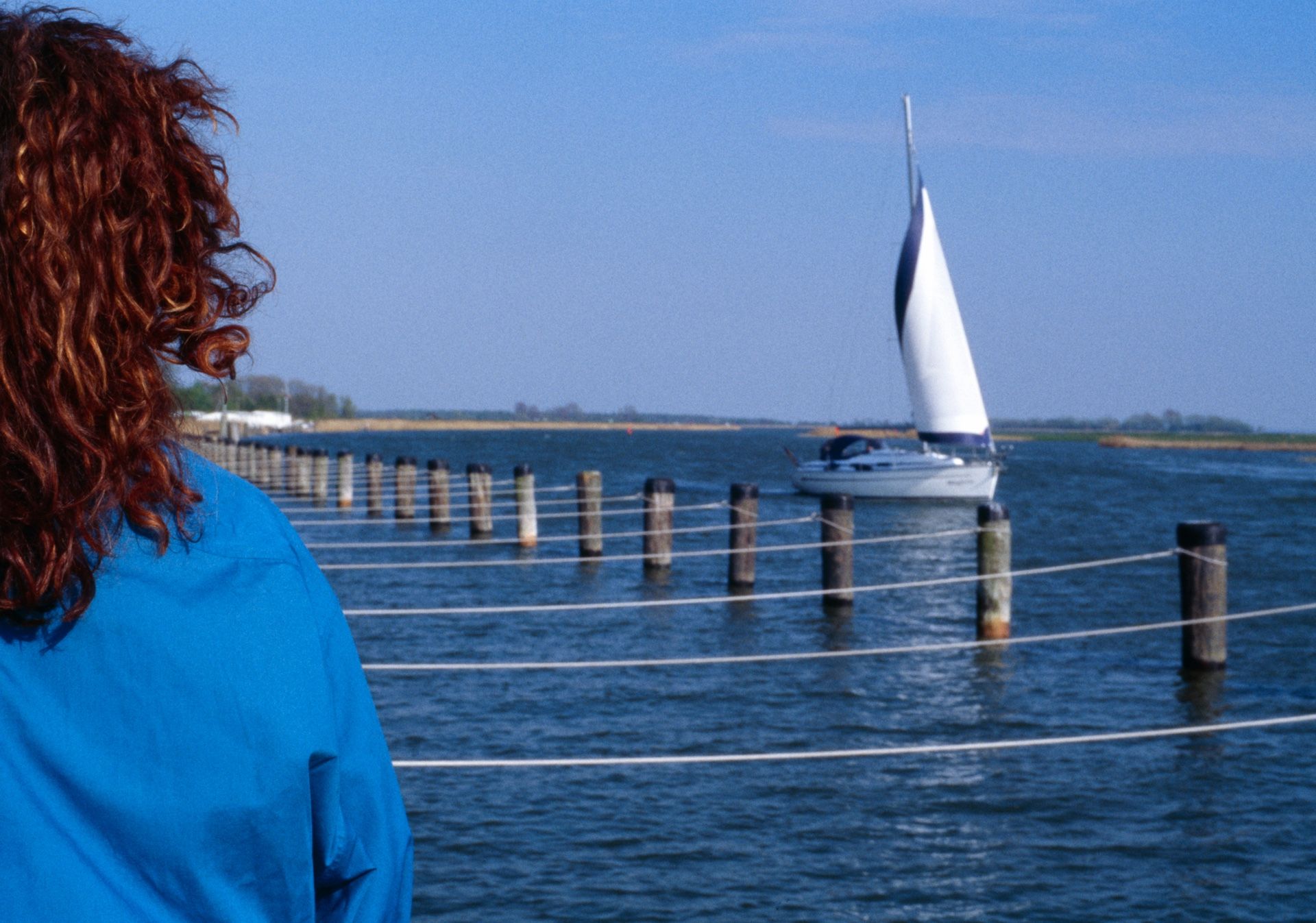 Weitsichten, Zingst Hafen (rechts Eva Witter)